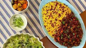 طرز تهیه یک پلو مجلسی فوری / برای مهمانان سرزده عید