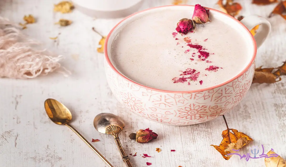 طرز تهیه شیر ماه رز گیلاس + آخرین معجون خوشمزه علمی برای آخر شب / طرز تهیه