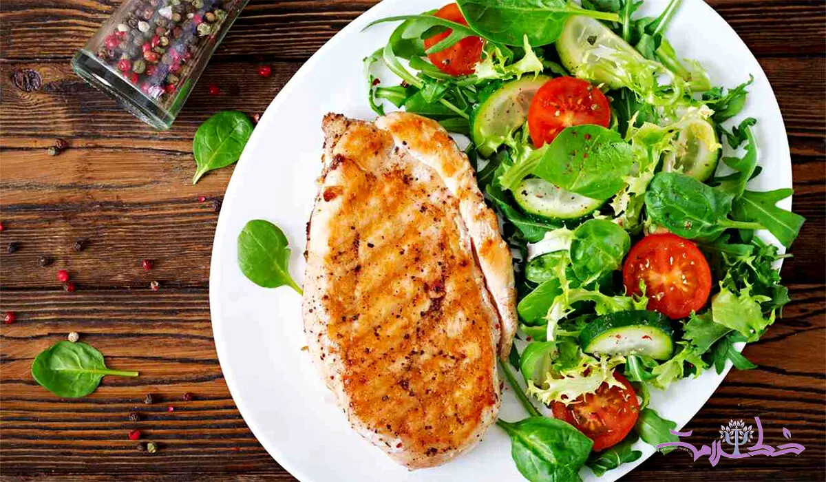 5 دستور پخت سالاد مرغ برای کاهش وزن