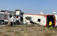 ۱۷ کشته و مصدوم در تصادف مرگبار اتوبوس زائران ایرانی در بغداد
