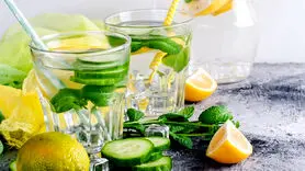 طرز تهیه دتاکس خیار و لیمو برای پاکسازی بدن
