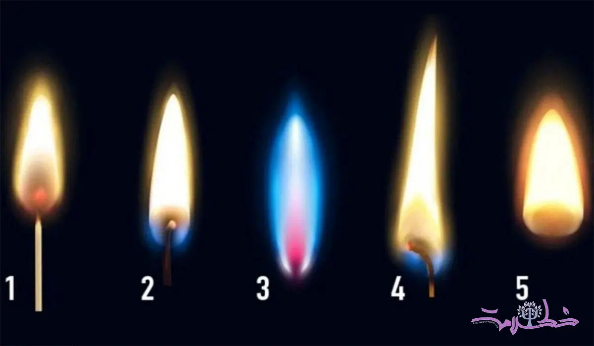 تست شخصیت / با انتخاب شعله شمع راز زندگی تان را بخوانید