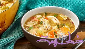 طرز تهیه سوپ مرغ چاق خوشمزه و آسان