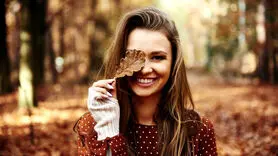 طبیعت درمانی با برگ‌های پاییز !