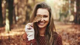 طبیعت درمانی با برگ‌های پاییز !