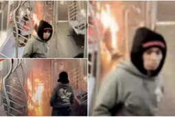 حادثه وحشتناک در متروی نیویورک: افراد ناشناس زنی را به آتش کشیدند + فیلم