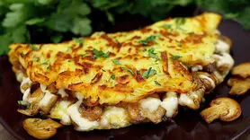 فیلم/ طرز تهیه اسنک سیب زمینی و قارچ با طعم متفاوت + ارزان و ساده