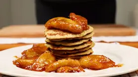 فیلم/ طرز تهیه پنکیک مجلسی بدون آرد + فوری و آسان