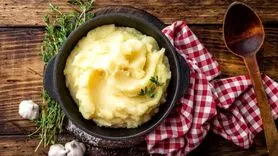 طرز تهیه پوره سیب زمینی و گل کلم و سیر / عصرانه ای فوری، رژیمی و اقتصادی