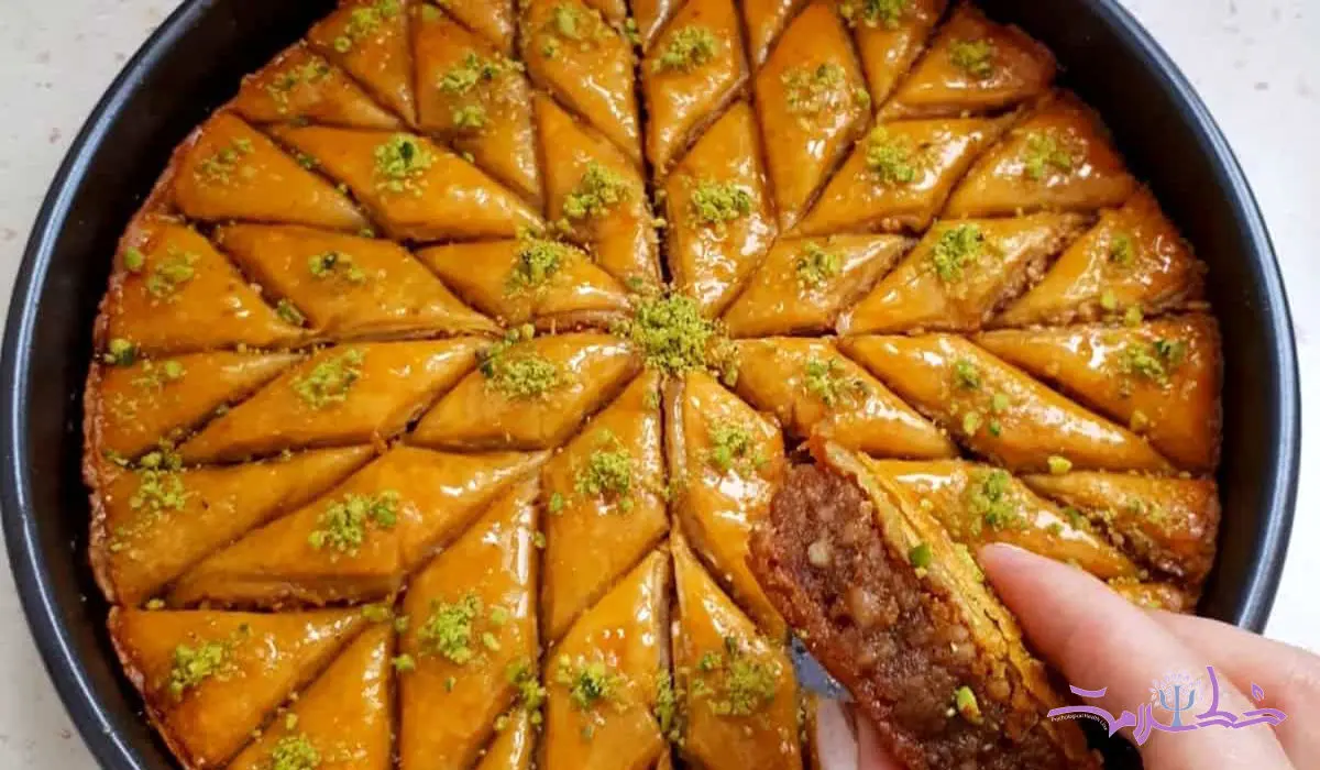 طرز تهیه خانگی باقلوا + خواص باور نکردنی