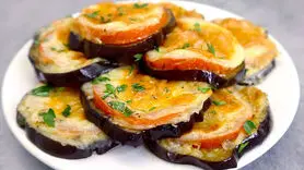 فیلم/ طرز تهیه پیتزای بادمجان به سبک ایتالیایی ها + فوری و ارزان بدون گوشت