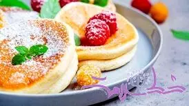 کیک پنبه ای فقط با تخم مرغ مخصوص صبحانه + فیلم