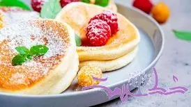 کیک پنبه ای فقط با تخم مرغ مخصوص صبحانه + فیلم