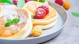 کیک پنبه ای فقط با تخم مرغ مخصوص صبحانه + فیلم