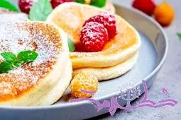 کیک پنبه ای فقط با تخم مرغ مخصوص صبحانه + فیلم