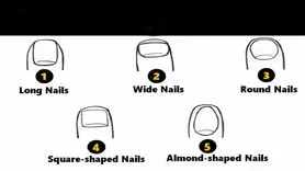تفسیر شخصیت از روی شکل ناخن‌ها: از گرد تا استیلتو 