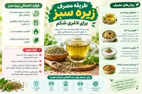 طریقه مصرف زیره سبز برای لاغری شکم؛ روش‌های مصرف و نکات مهم