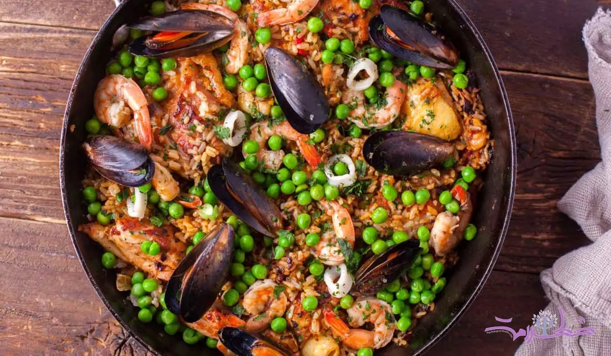 طرز تهیه پایا به سبک اسپانیایی ها / رنگین کمان پروتئینی !