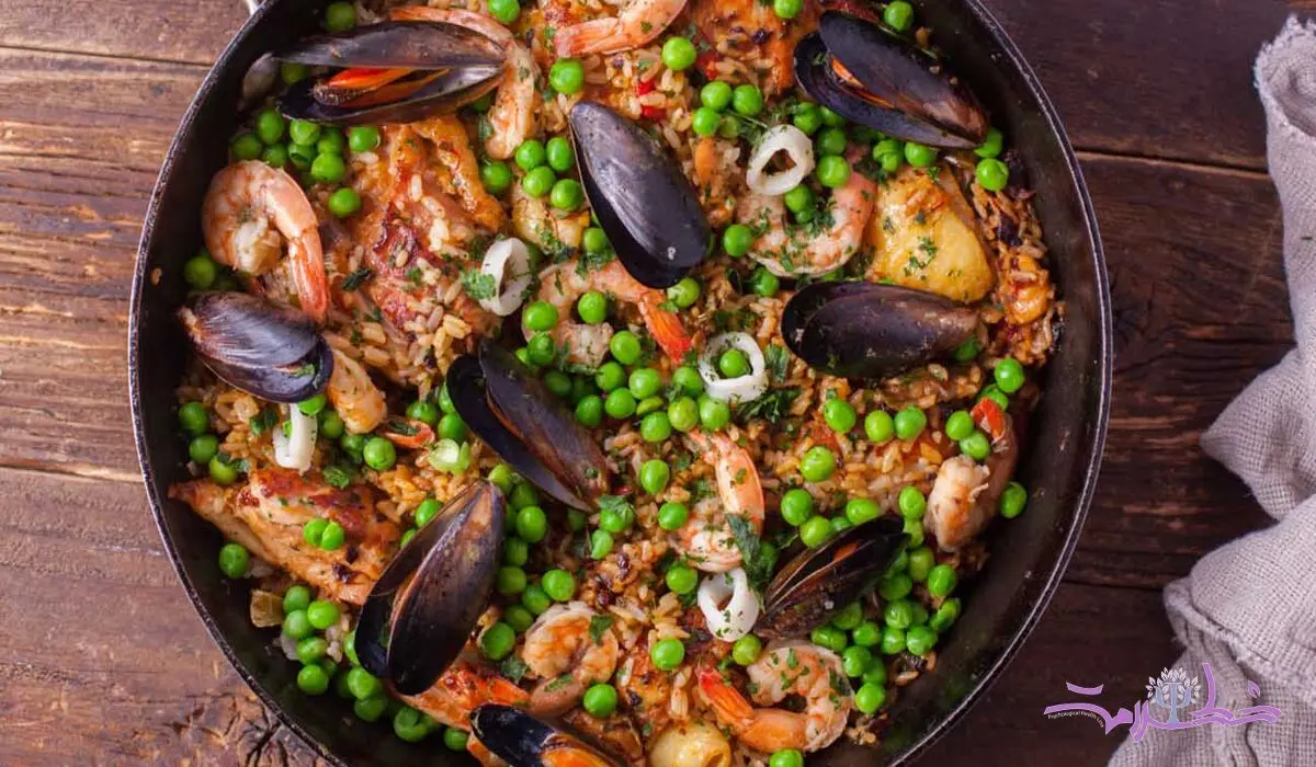 طرز تهیه پایا به سبک اسپانیایی ها / رنگین کمان پروتئینی !