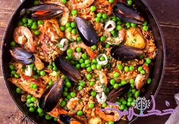 طرز تهیه پایا به سبک اسپانیایی ها / رنگین کمان پروتئینی !