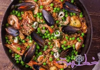 طرز تهیه پایا به سبک اسپانیایی ها / رنگین کمان پروتئینی !
