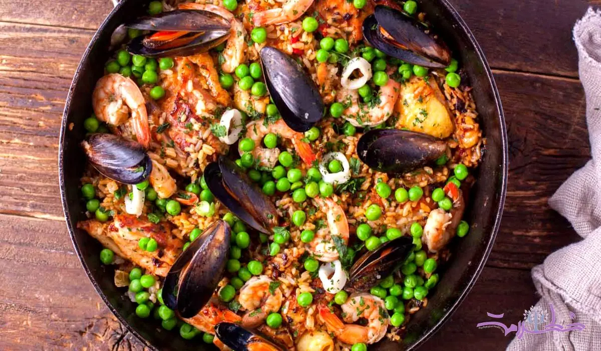 طرز تهیه پایا به سبک اسپانیایی ها / رنگین کمان پروتئینی !