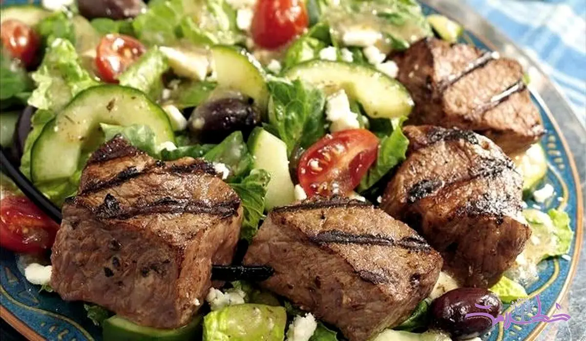 طرز تهیه سالاد استیک فاجیتا / پیشنهادی عالی برای شام آخر هفته