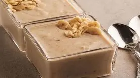 طرز تهیه دسر انرژی زا با خرما و شیر برای افطار