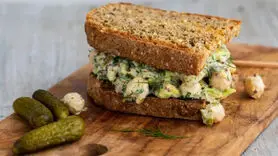 طرز تهیه ساندویچ نخود رژیمی و پر خاصیت/غذایی به سبک اروپایی ها
