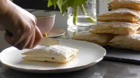 فیلم / طرز تهیه دسر خوشمزه ساده در ۱۰ دقیقه‌ + ارزان برای ماه رمضان