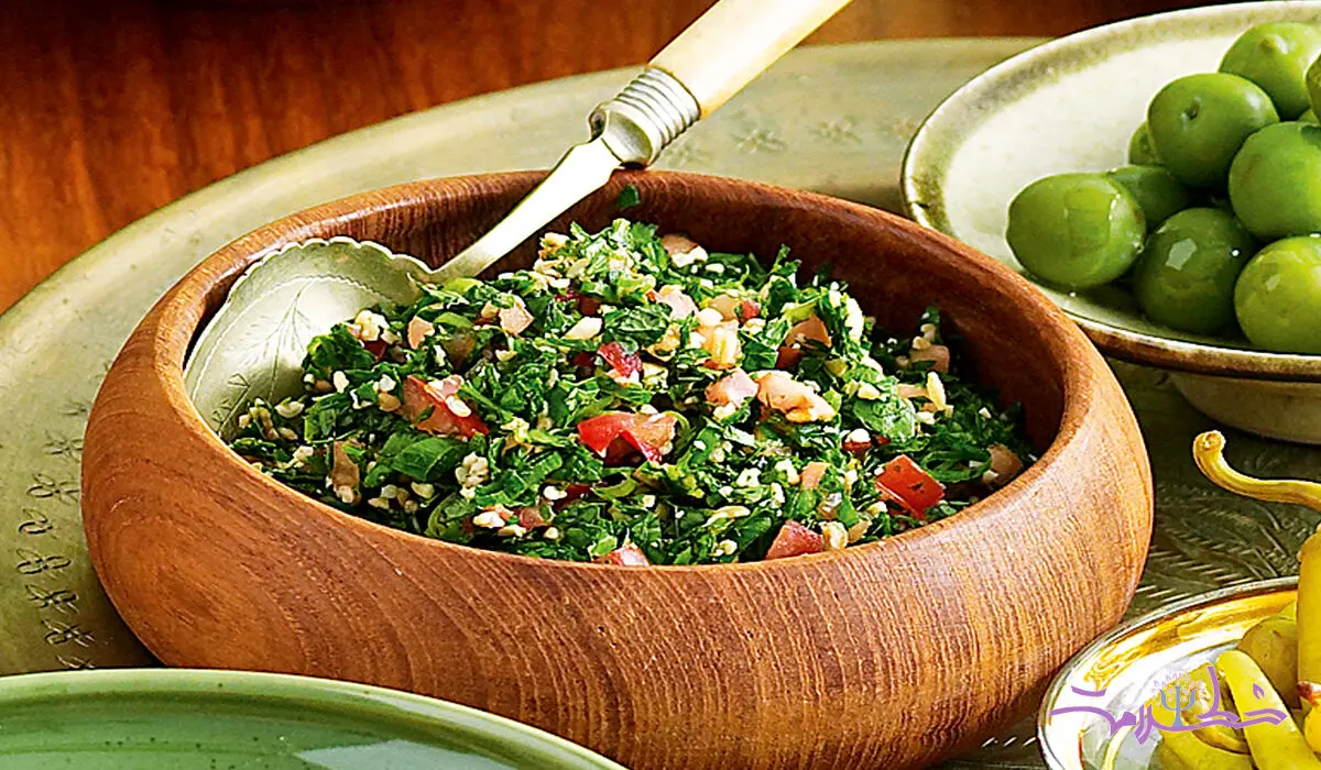 طرز تهیه سالاد به سبک لبنانی ها
