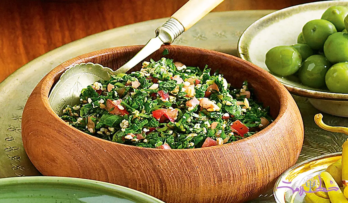 طرز تهیه سالاد به سبک لبنانی ها