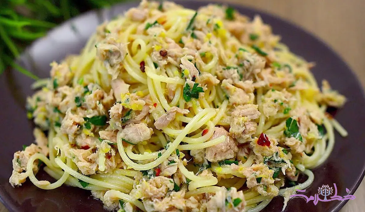 فیلم / طرز تهیه پاستا لیمو و تن ماهی + طعم متفاوتی که تجربه نکرده اید