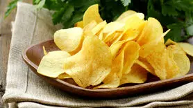 طرز تهیه آسان و ارزان چیپس ساده 