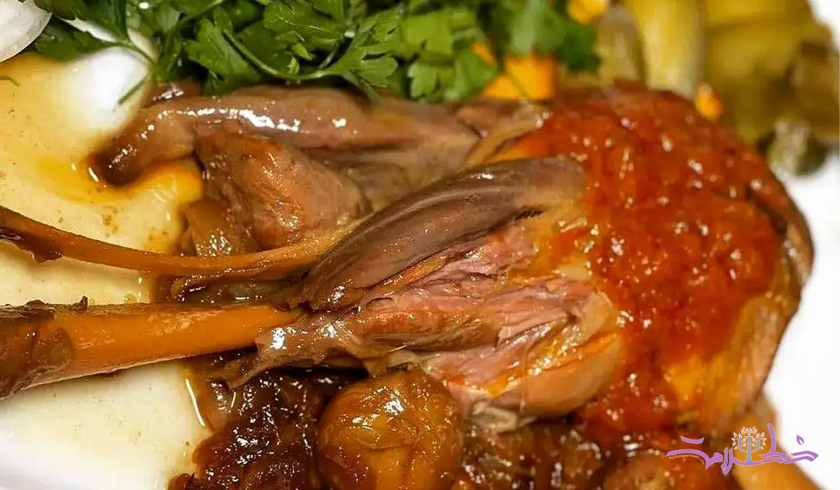 طرز تهیه خوراک ماهیچه با طعم و عطر زعفران