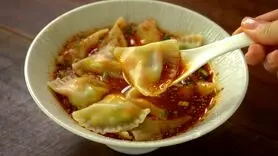 فیلم/طرز تهیه سوپ پیراشکی تند + شام بدون گوشت و مرغ