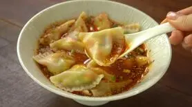 فیلم/طرز تهیه سوپ پیراشکی تند + شام بدون گوشت و مرغ