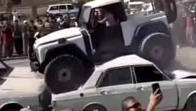 تست ساده بدنه خودروهای تولیدی ایران خودرو /  پیکان محکم تر از پژو!