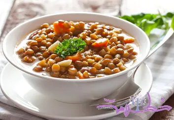 خوراک عدس و سبزیجات؛ غذای فوق ارزان و مقوی برای روزهای سرد و بی انرژی