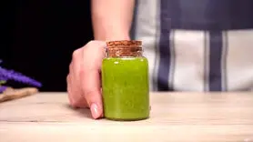 فیلم/ طرز تهیه سرم مو با ریحان + طبیعی ترین پر پشت کننده مو