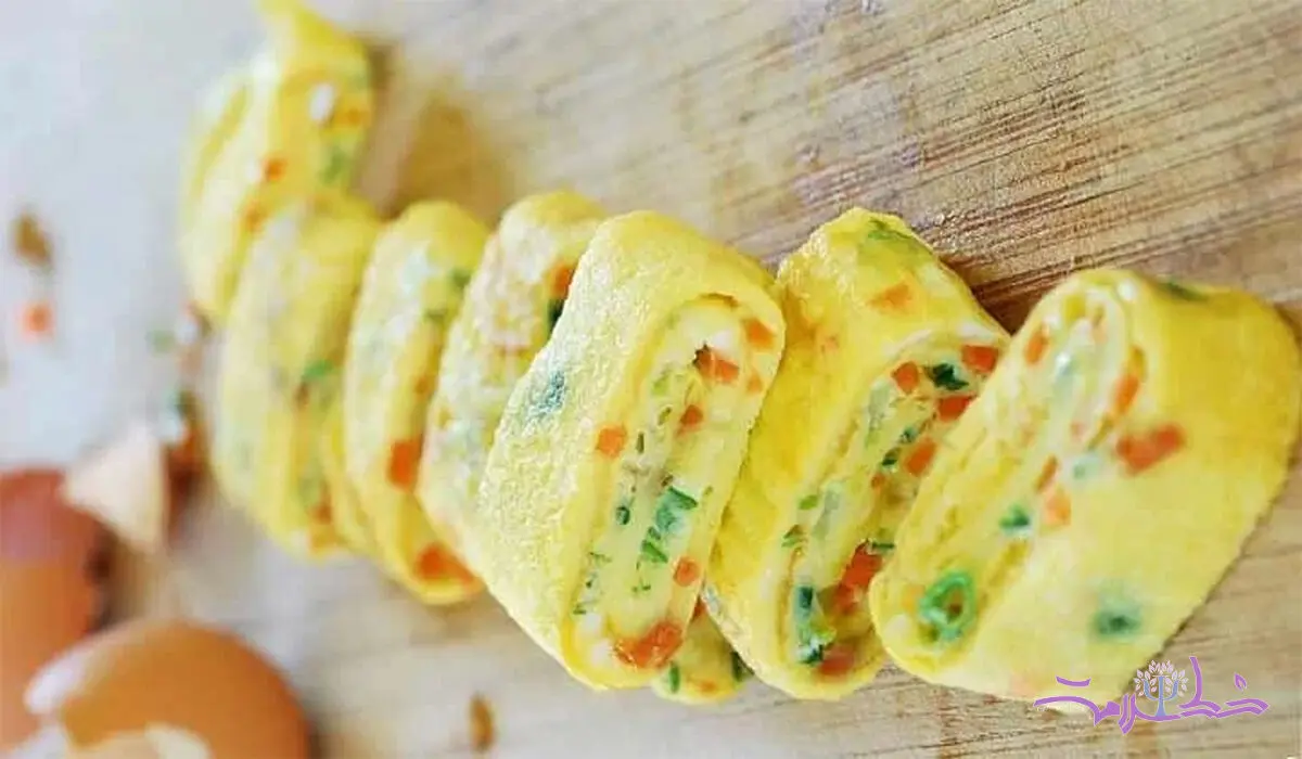 طرز تهیه رول تخم مرغ و بروکلی برای کودکان + خواص بروکلی برای کودکان