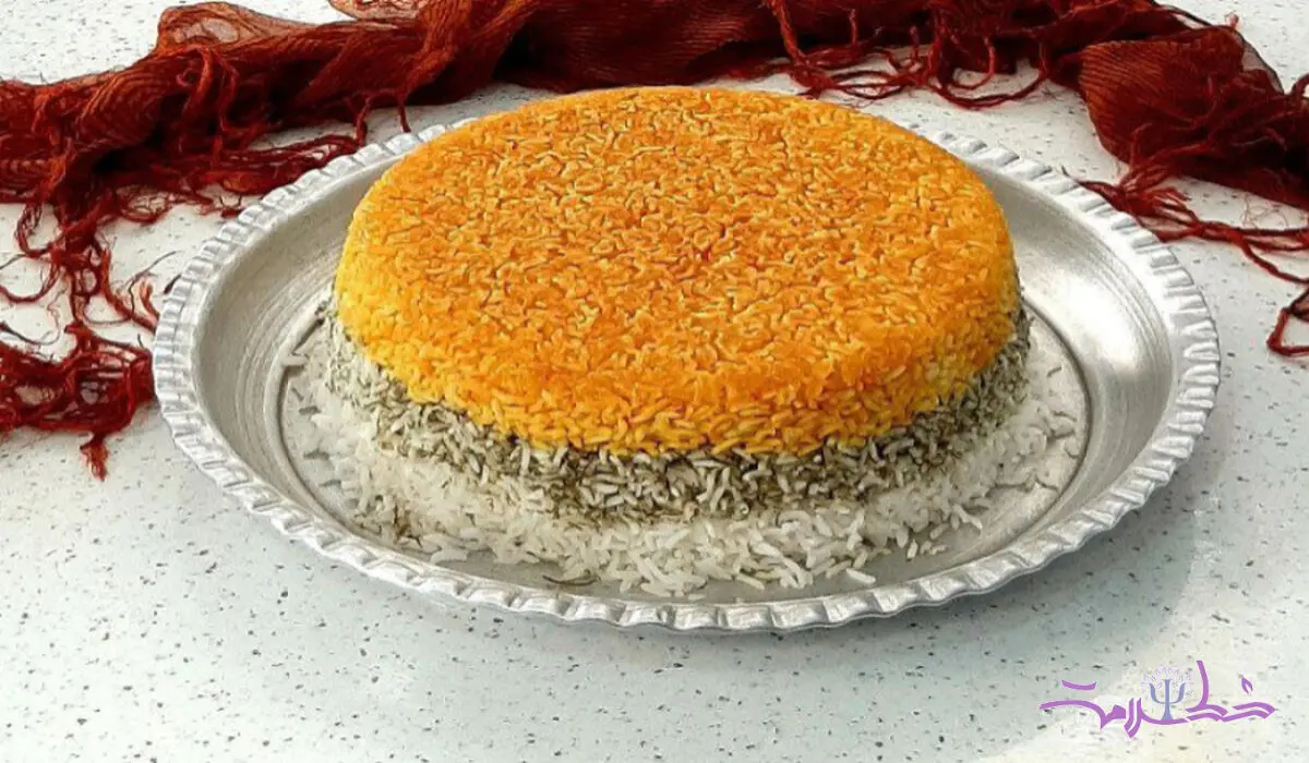 طرز تهیه پلوی سه رنگ با تن ماهی به شیوه سنتی