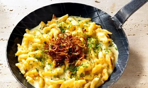 طرز تهیه پاستا با سس اسفناج و بادام + بهترین ناهار برای آلودگی هوا