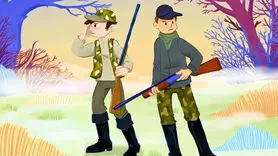 تست هوش / 9 ثانیه ای گوزن را پیدا کنید !