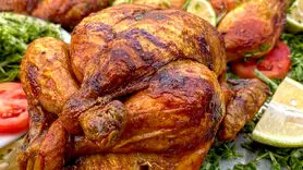 طرز تهیه خوشمزه و آسان مرغ برشته 