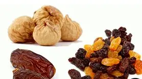 خرما، توت و کشمش را حذف کنید یا نه؟