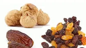 خرما، توت و کشمش را حذف کنید یا نه؟
