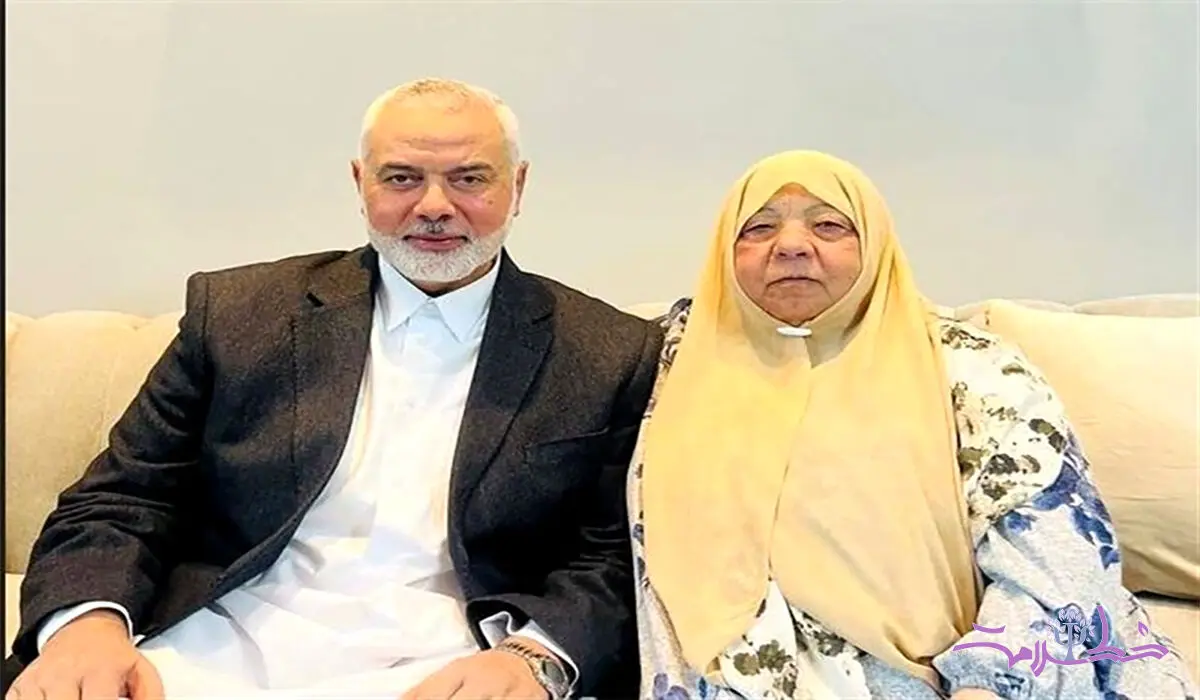 آخرین تصویر خواهر اسماعیل هنیه قبل از شهادت