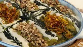 چگونه آش ماشاب قم درست کنیم؟ طرز تهیه خوشمزه‌ترین غذای افطاری + فیلم