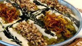چگونه آش ماشاب قم درست کنیم؟ طرز تهیه خوشمزه‌ترین غذای افطاری + فیلم